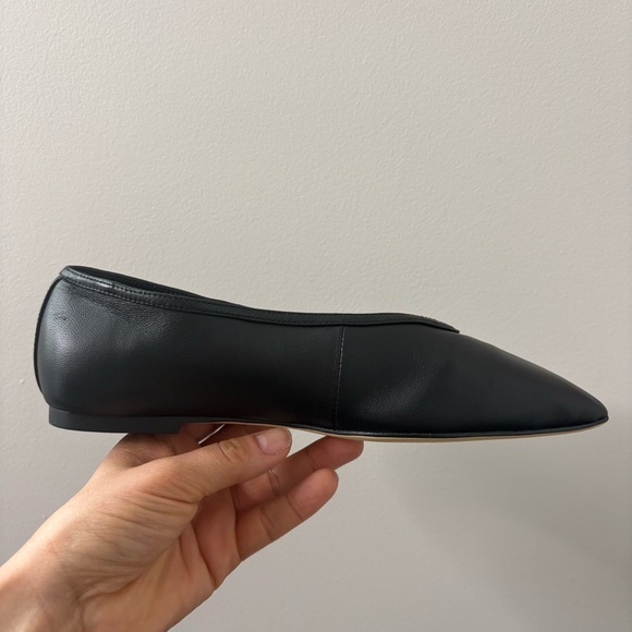 Tony Bianco Bianca Nappa Leather Flats, Black, 6.5 - Picture 12 of 14